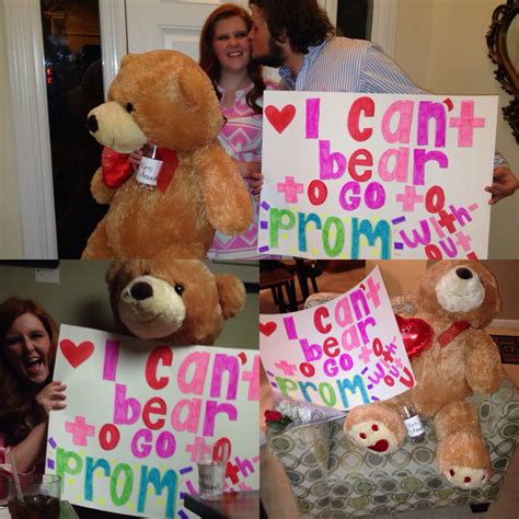 Bear Prom Proposal Prom Pinterest Proposals Prom And Bears