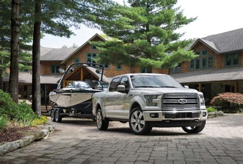 Ford Unveils Luxury Pickup 2016 F150 Limited