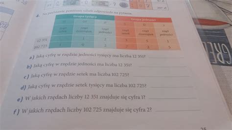 10 Setek To Ile Tysięcy - Na podstawie poniższej tabeli odpowiedź na pytania. - Brainly.pl