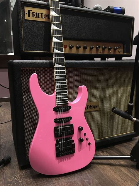 1986 Jackson Soloist Hot Pink Jackson Guitars Pink Guitar Custom