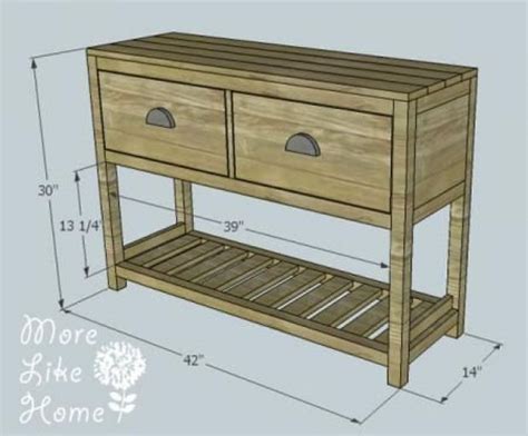 Ana White Build A Entry Table Free And Easy Diy Project And
