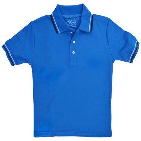 Kids Boys Girls Polo T Shirt Designer Plain Color School T Shirts Pe
