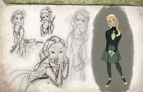 Once Upon A Blog Old Animation Development Art For Wicked By