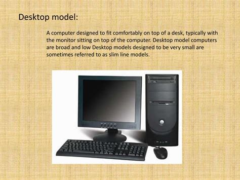 Types Of Personal Computers