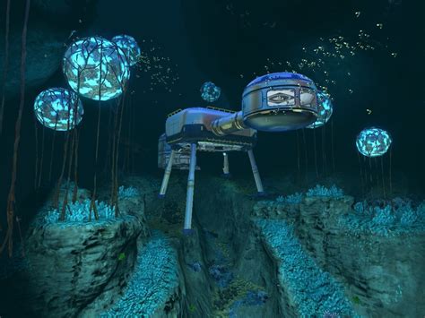 Screenshot Base In The Deep Grand Reef Lovin It Underwater City Minecraft Underwater
