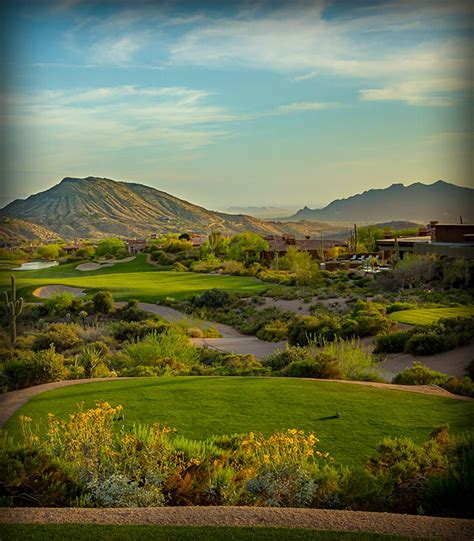 Desert Mountain Golf Course Arizona Desert Mountain