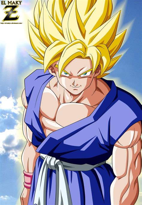 Download dragonball z desktop hd wallpapers and dragonball z background images in hd and widescreen high quality resolutions for free, page 1. DBGT: Goku Super Saiyan by el-maky-z.deviantart.com on ...