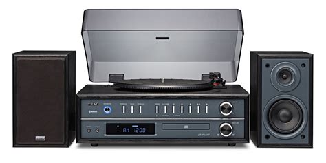 Teac Lp P1000 Turntable Stereo System With Bluetooth® In A Retro Modern