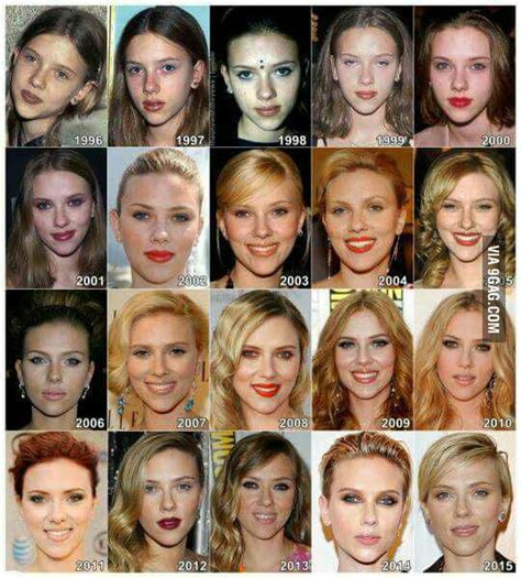 Scarlett Johansson Over The Years 9gag