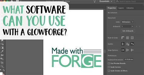 What Software Can You Use with a Glowforge? - Made with Forge