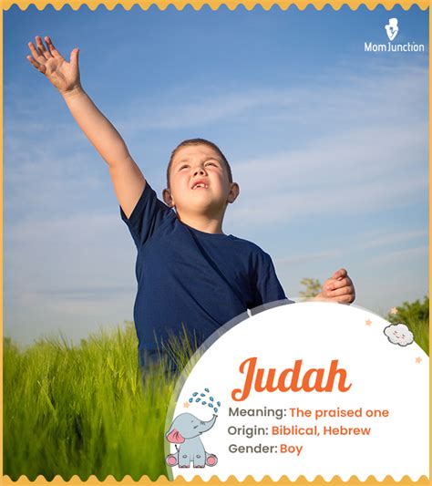 Judah Name Meaning Origin History And Popularity Momjunction