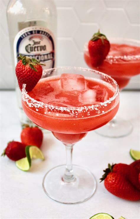 Guava Strawberry Margarita Recipe For The Love Of Sazón