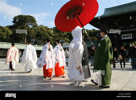 Traditional Shinto Wedding Procession Hi Res Stock Photography And