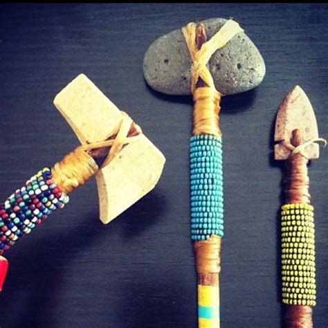 Make Mini Tools Native American Crafts Native American Tools