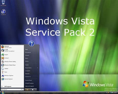 Windows Service Pack 2 Vista