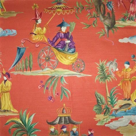 Chintz Fabric Silk Velvet Fabric Chinoiserie Wallpaper Chinoiserie