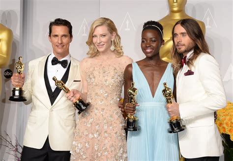 Oscars 2014 Full List Of Winners From Matthew Mcconaughey To Cate