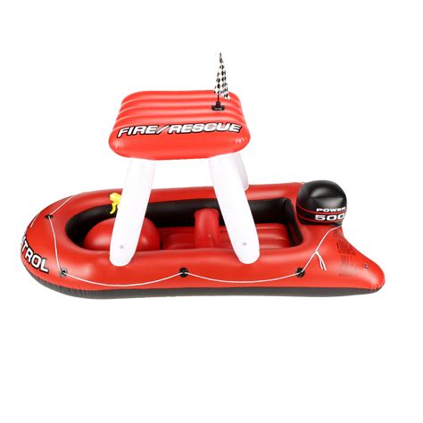 Swimline Water Sports Squirter Inflatable Fireboat Pool Toy