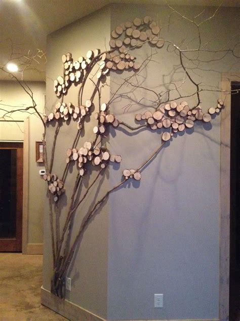 Tree Art Twig Art For Wall Decor Wall Art With Mountain Laurel Twigs