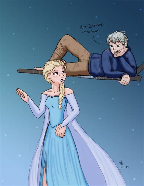 Jack Frost And Elsa Elsa Jack Frost Photo Fanpop