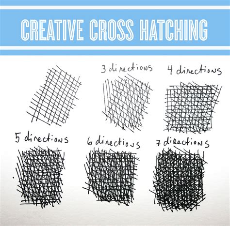 Express Your Creativity Cross Hatching Hatching