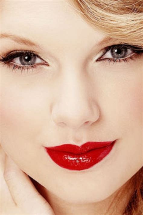 Taylor Swifts Red Lipstick Taylor Swift Pinterest