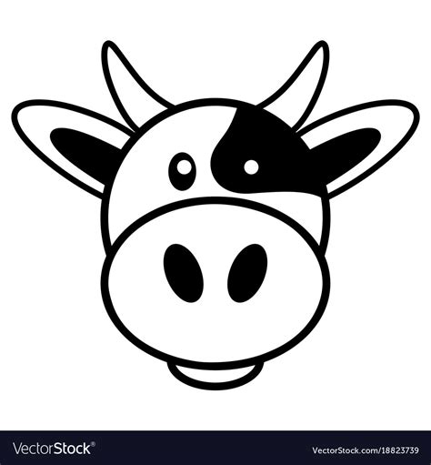 Check spelling or type a new query. Simple cartoon of a cute cow vector image on in 2020 | Simple cartoon, Cute cows, Cow vector