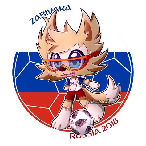 World Cup Mascots Zabivaka By