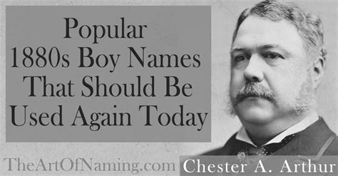 The Art Of Naming Popular 1880s Boy Names That Should Be Used Again Today