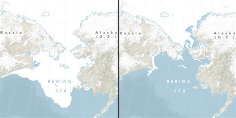 Record Low Bering Sea Ice Causes Natural Disaster For Alaskan