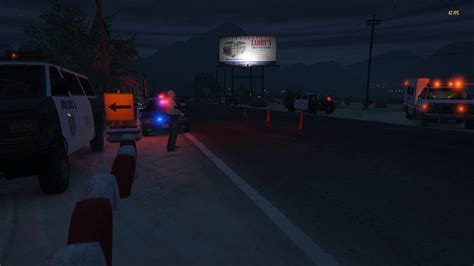 Police Checkpoint Grand Senora Desert Gta5