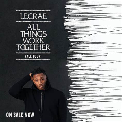 Lecrae All Things Work Together Fall Tour