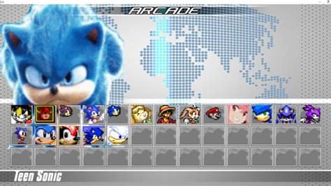 Sonic Twitter Unleashed Melee Mugen By Sonicflashtime