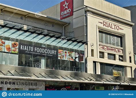 Rialto Cinema And Foodcourt In Newmarket Editorial Stock Image Image