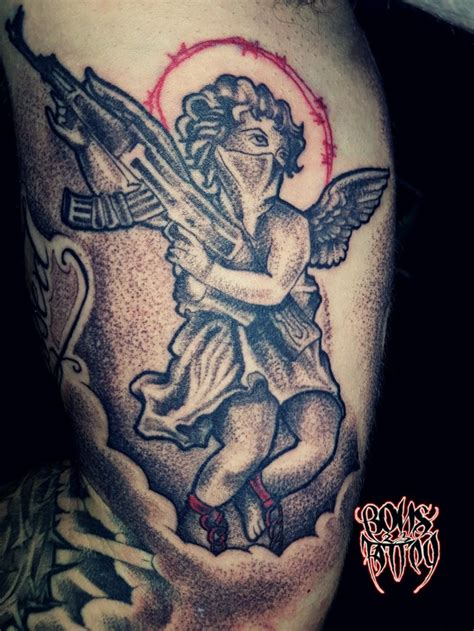Top 78 Angel With Ak 47 Tattoo Best Thtantai2