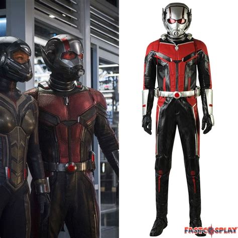 2018 Ant Man And The Wasp Ant Man Cosplay Costume Deluxe Version