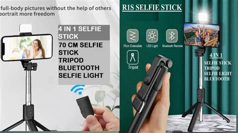 How To Use Selfie Stick In One R S Tripod With Selfie Stick Hold With