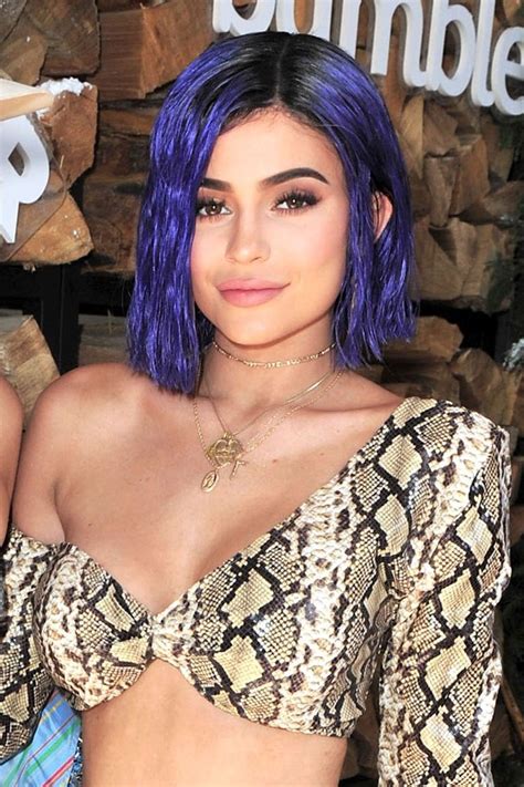 20 Best Kylie Jenner Hair Colors Kylie Jenner Rainbow Hairstyles