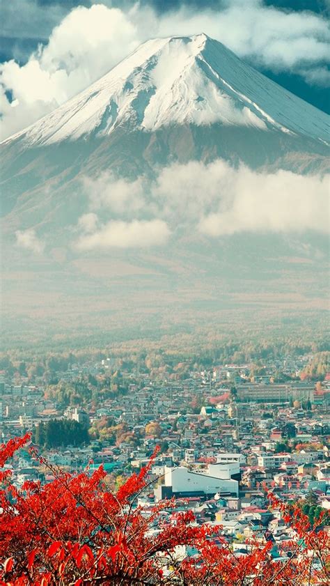 Mount Fuji In Japan Iphone 5s Wallpaper Download Iphone Wallpapers
