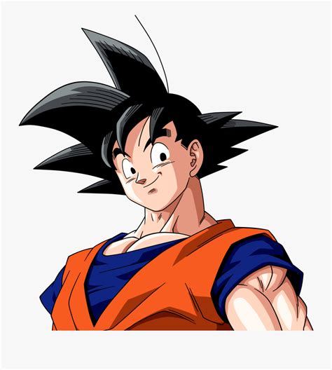Goku Face Anime Character Goku Free Transparent Clipart Clipartkey