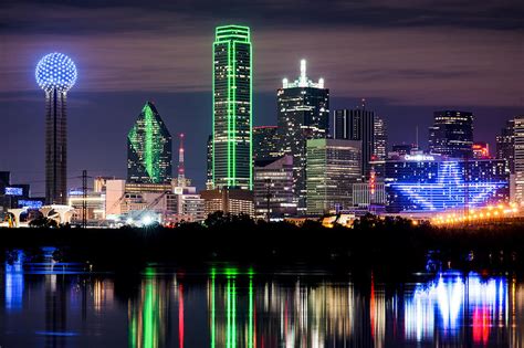 Dallas Cowboys Star Skyline Photograph By Rospotte Photography Fine
