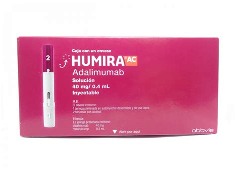 Humira Ac 40mg Amp Pen 4ml Adalimumab Emerita Farmacias