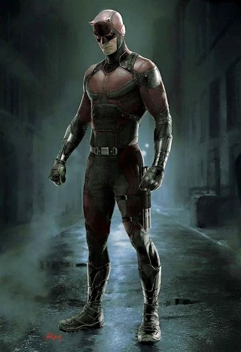 Check Out Some Concept Art For The Final ‘daredevil Costume Marvel