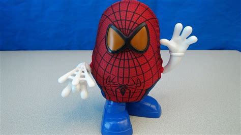 The Amazing Spider Man Movie Spider Spud Mr Potato Head Toy Review