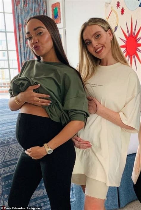 Pregnant Leigh Anne Pinnock Congratulates Little Mix Bandmate Perrie Edwards As She Welcomes