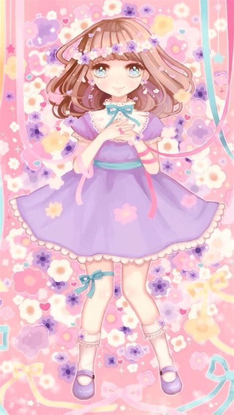 Wallpaper Kawaii Illustration Cute Art Kawaii Anime Girls