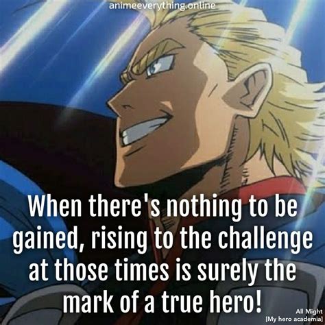 All Might Smile Quote My Hero Academia Various Fandom