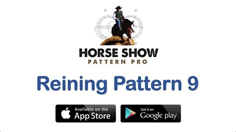 Horse Show Pattern Pro Aqha Apha And Nrha Reining Pattern 9 Youtube