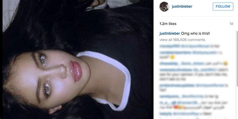 Justin Bieber S Mystery Instagram Crush Speaks Out After Her Pic Goes Viral