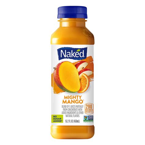 Save On Naked Mighty Mango 100 Juice Smoothie No Sugar Added Order